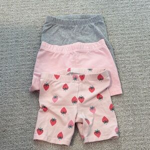 Cat & Jack Kids Shorts Set - Gray and Pink